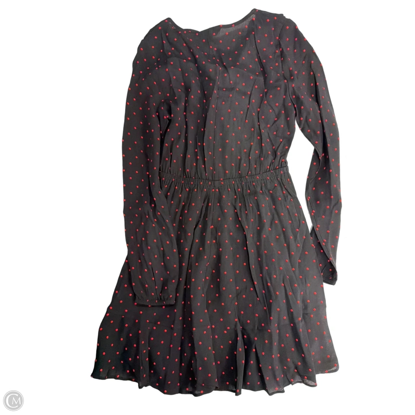 Dress Casual Midi By Express In Polkadot Pattern, Size: Xs