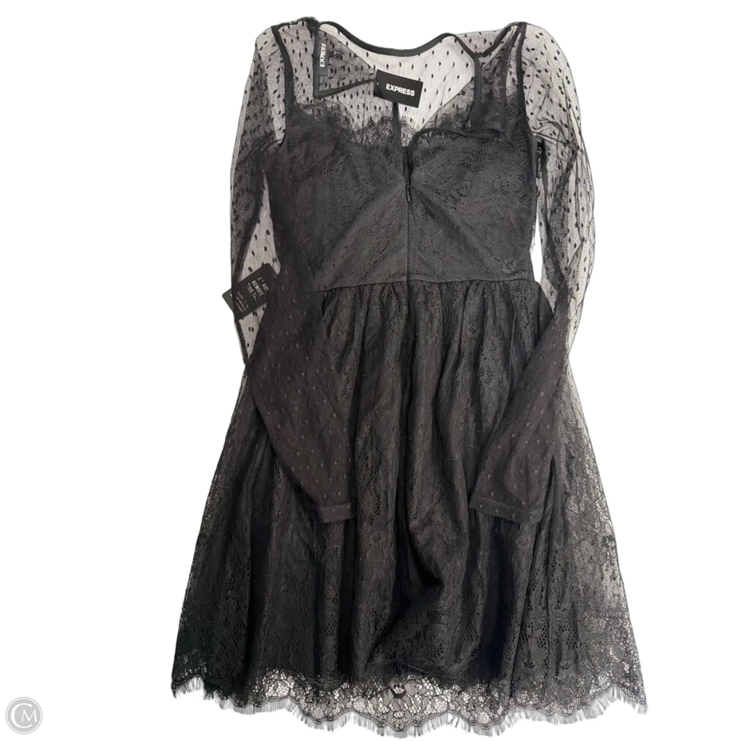 Dress Party Short By Express In Black, Size: Xs