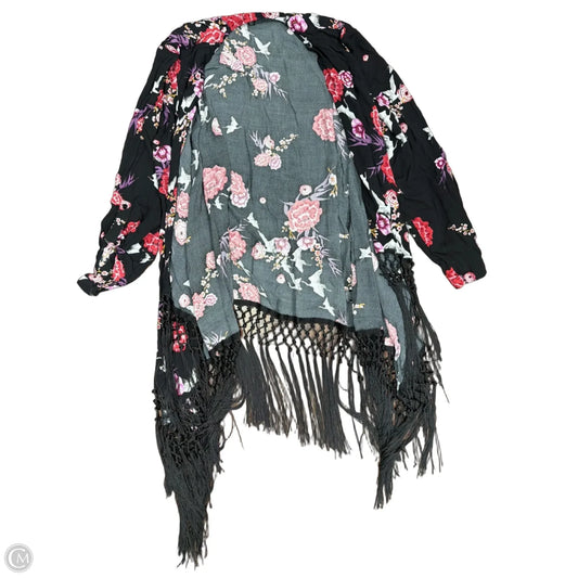 Kimono By Torrid In Floral Print, Size: 3x