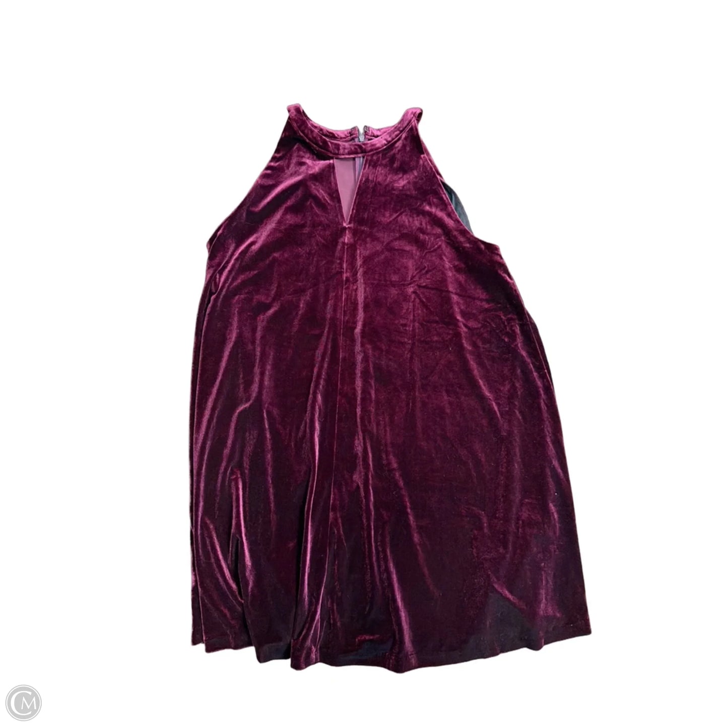 Dress Party Midi By Cynthia Rowley In Maroon, Size: Xl
