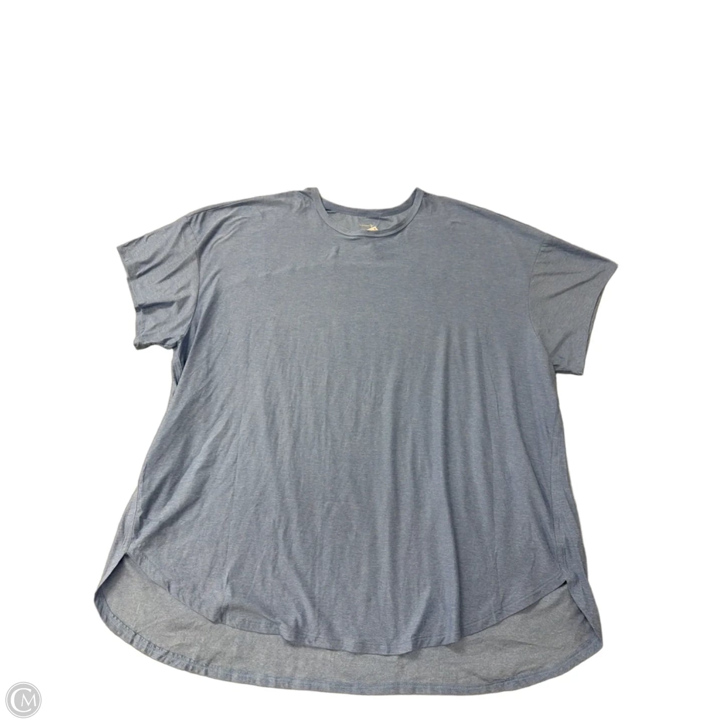 Athletic Top Short Sleeve By Old Navy In Blue, Size: 3x