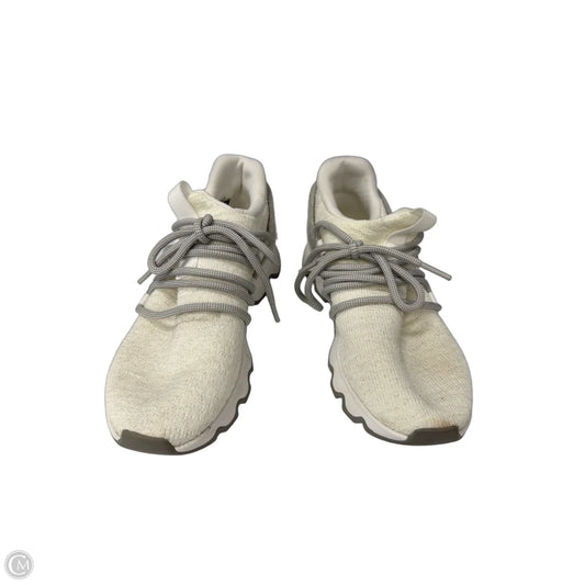 Shoes Athletic By Sorel In Cream & Grey, Size: 7.5