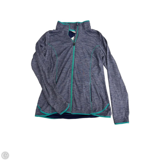 Athletic Jacket By Danskin Now In Blue, Size: M