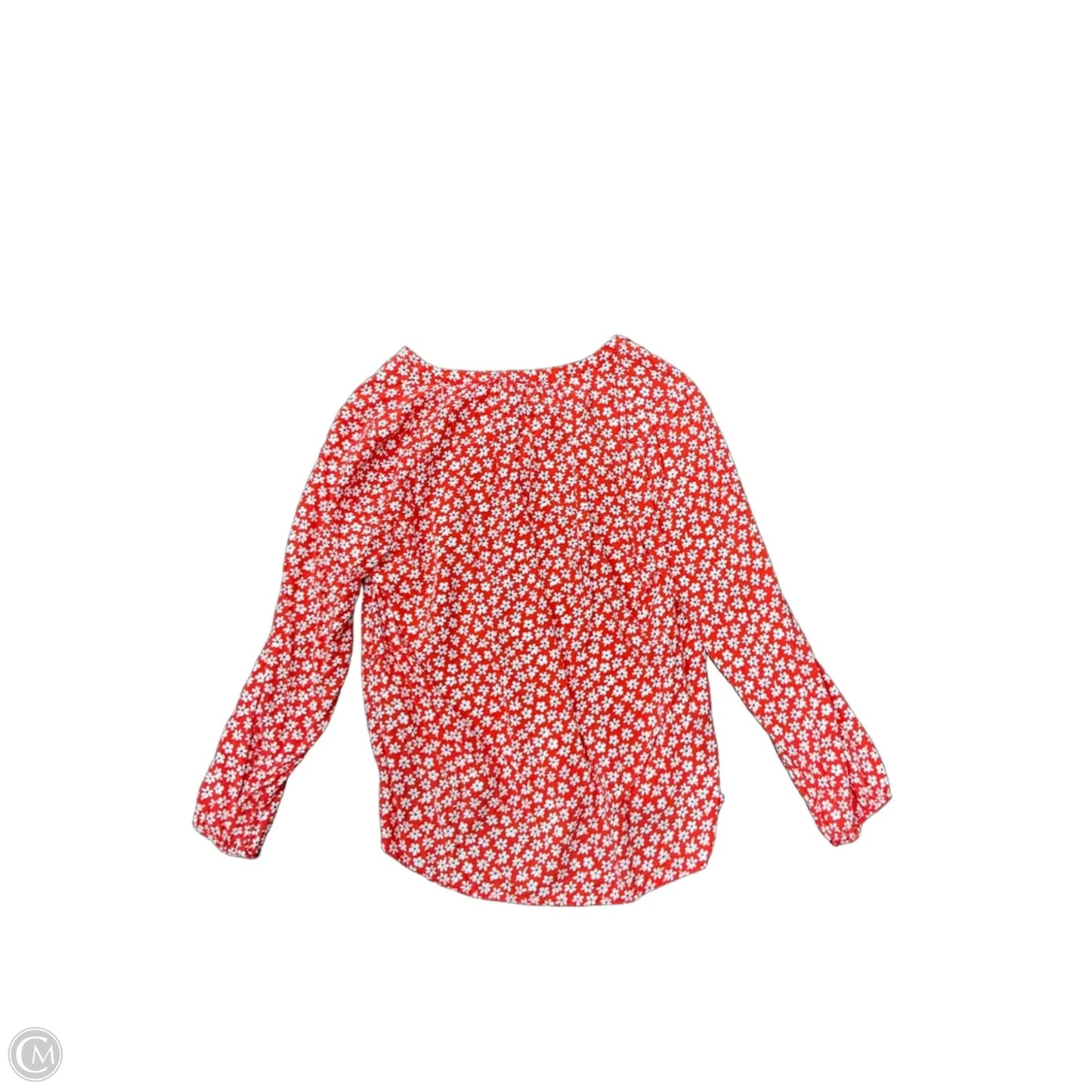 Top Long Sleeve By Old Navy In Orange, Size: M