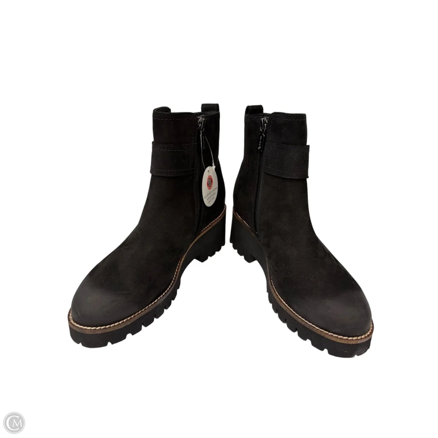 Boots Ankle Flats By Blondo In Black, Size: 8