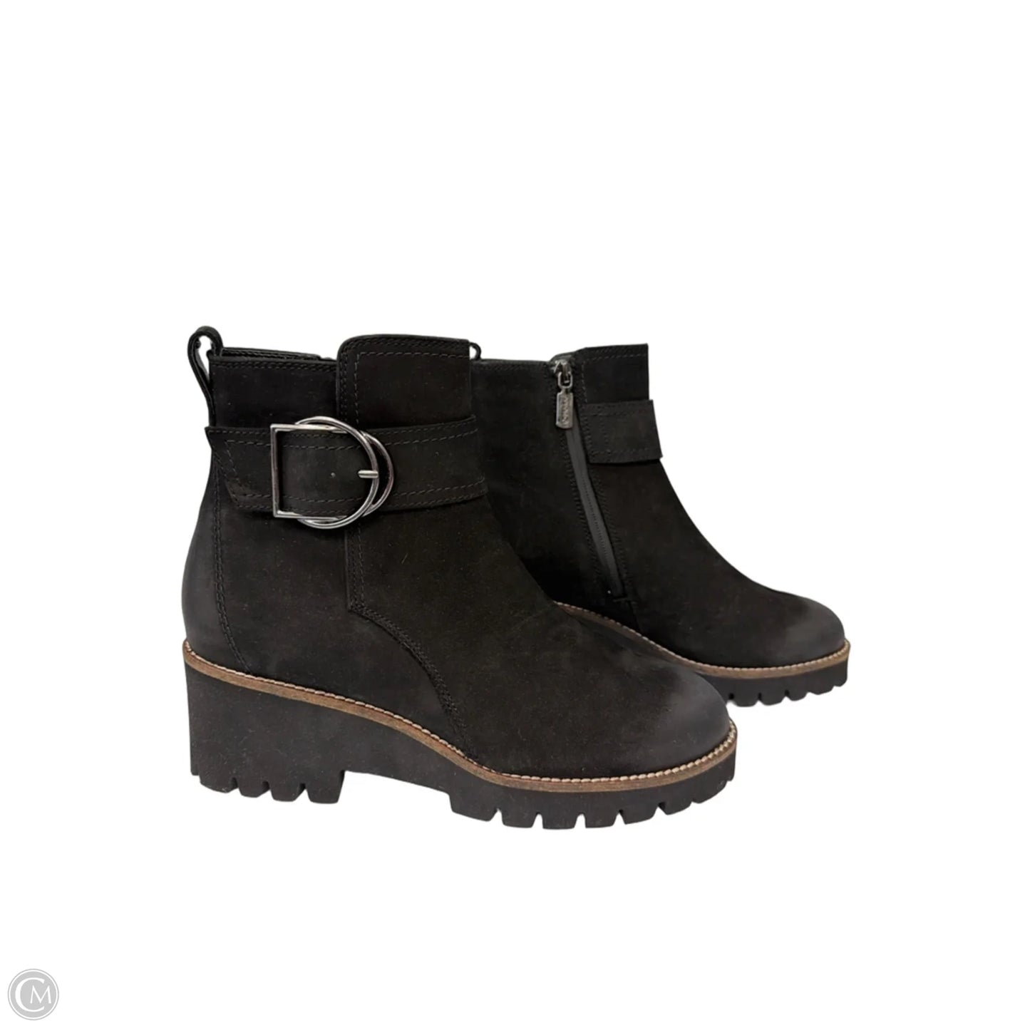 Boots Ankle Flats By Blondo In Black, Size: 8