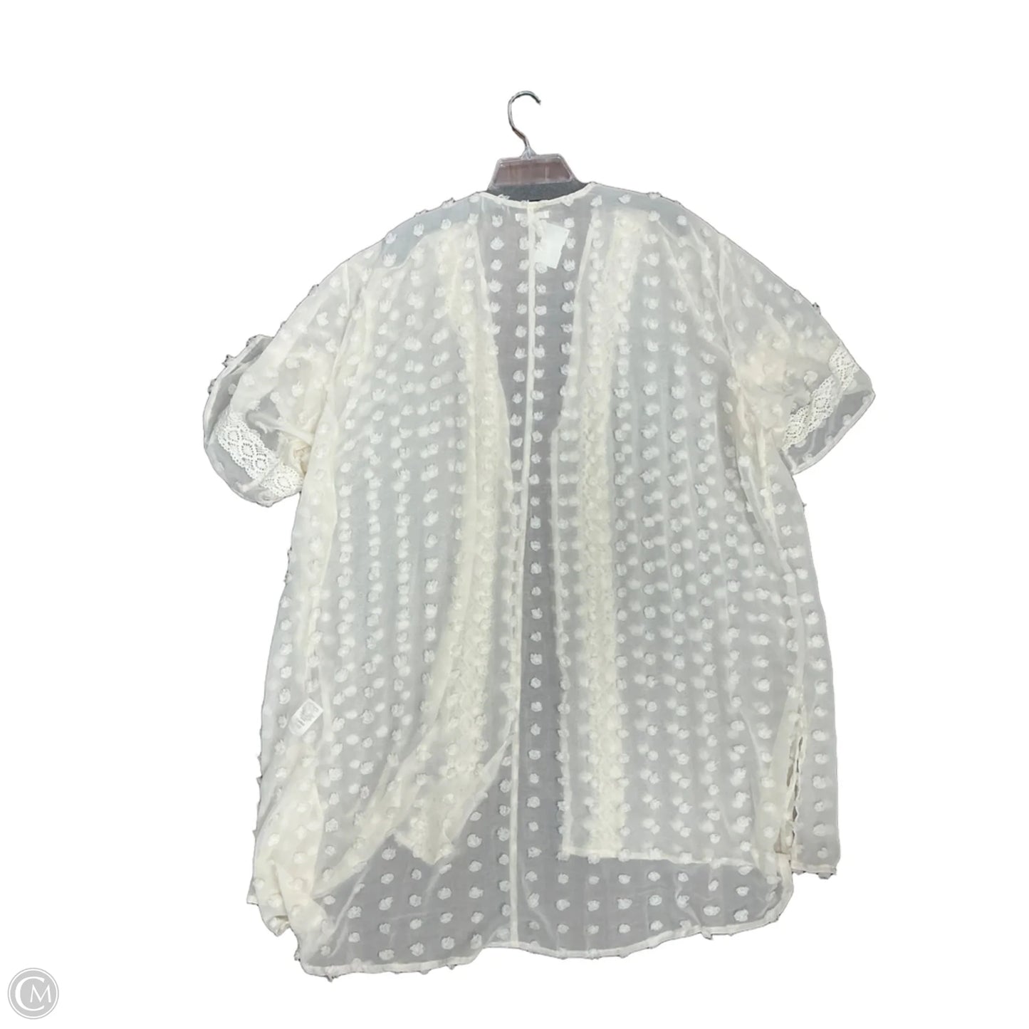 Kimono By Maurices In Cream, Size: 2x