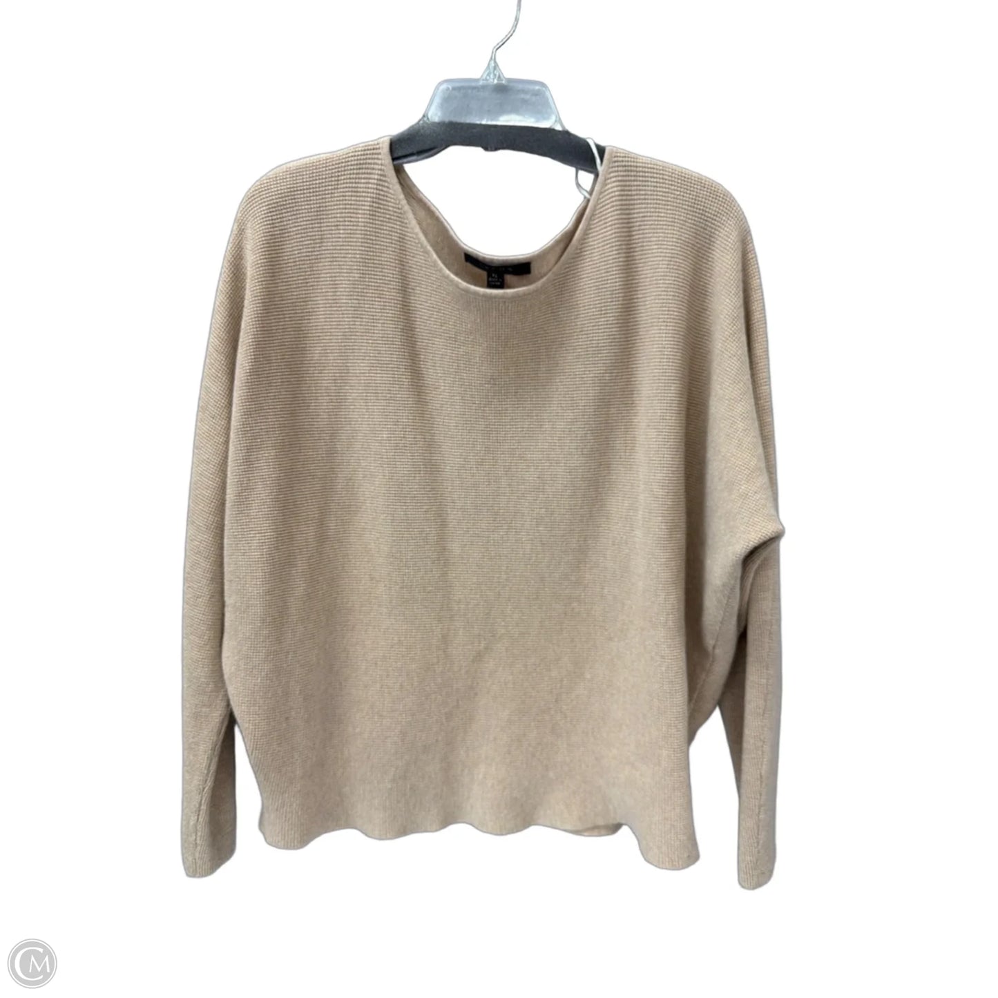 Top Long Sleeve By Cyrus In Tan, Size: Xl