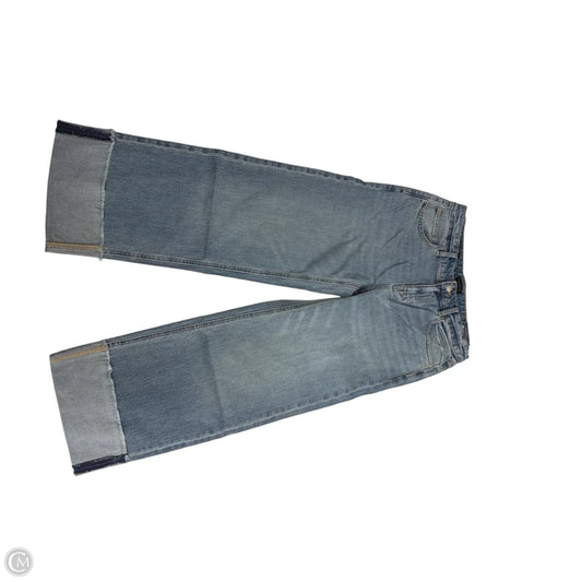 Jeans Straight By Talbots In Blue Denim, Size: 4
