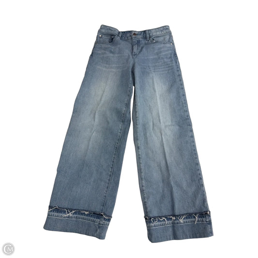 Jeans Straight By Talbots In Blue Denim, Size: 2