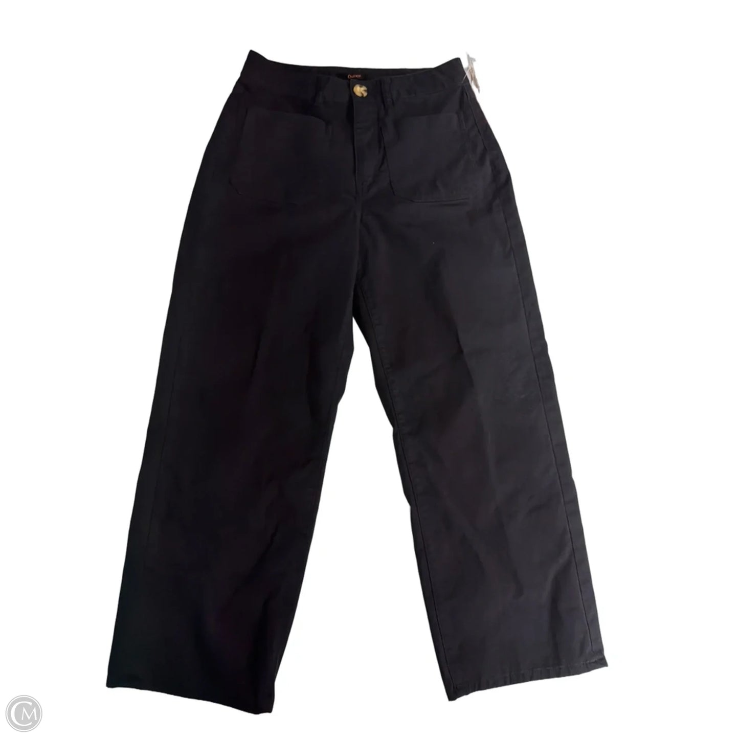 Pants Cropped By Quince In Black, Size: 6