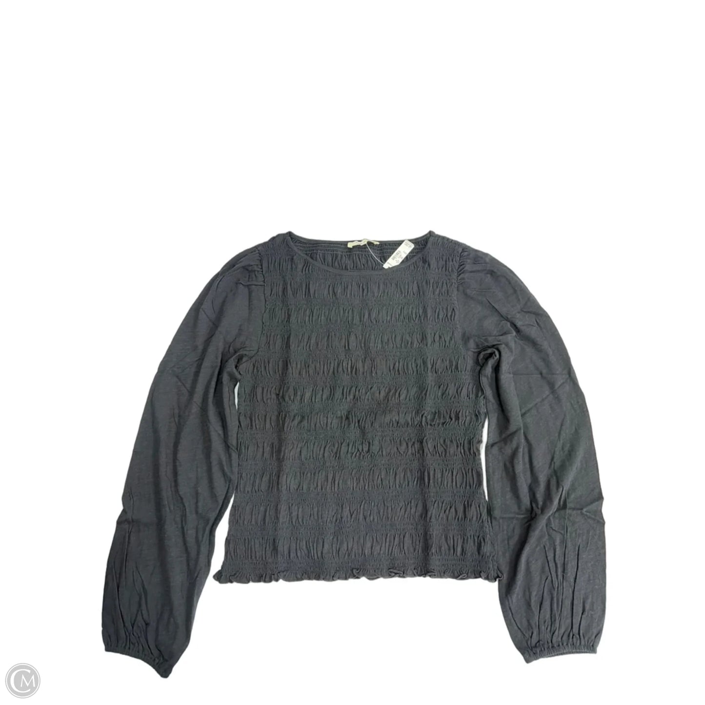 Top Long Sleeve By Madewell In Black, Size: M
