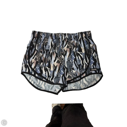 Athletic Shorts By Calvin Klein In Multi-colored, Size: M