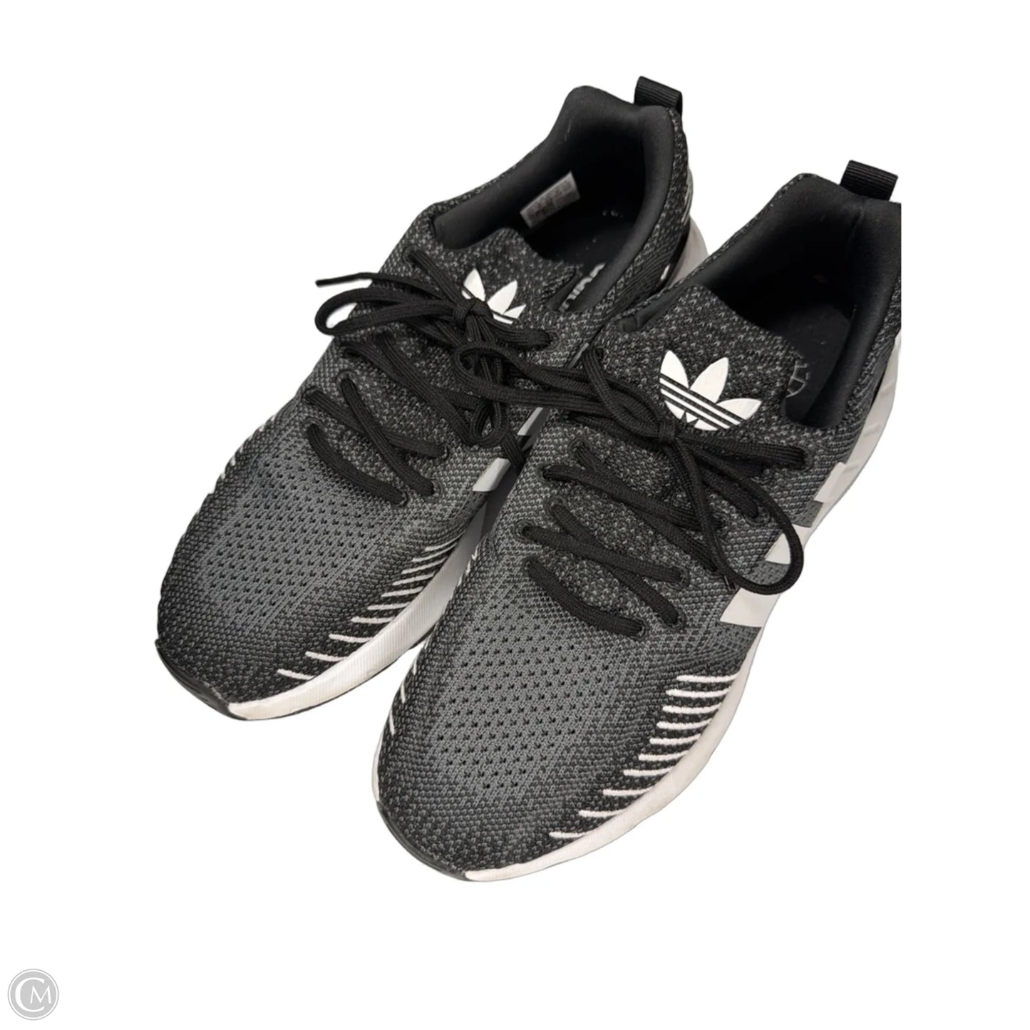 Shoes Athletic By Adidas In Black & White, Size: 9.5