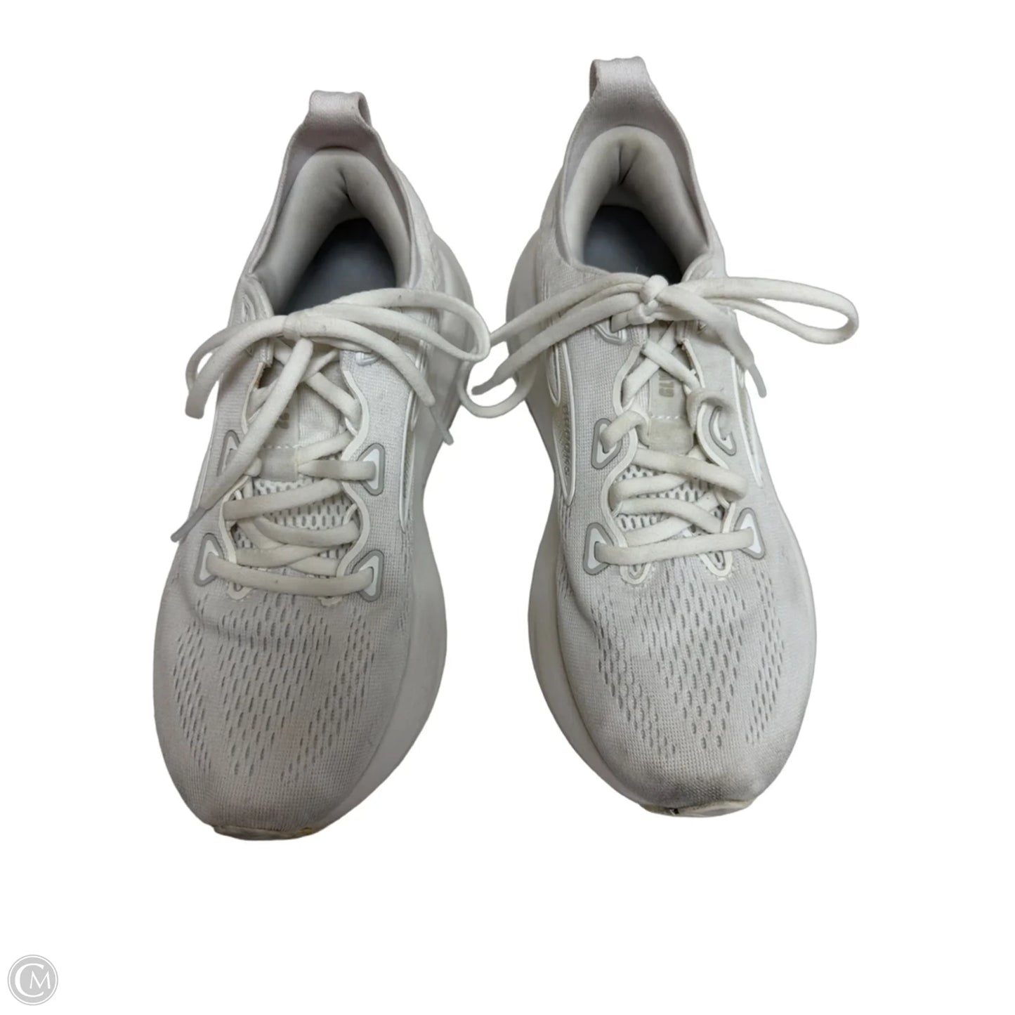 Shoes Athletic By Brooks In White, Size: 7