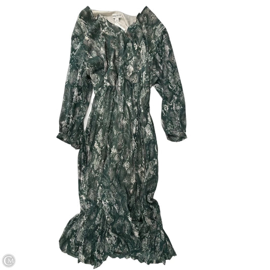 Dress Casual Maxi By Ava & Viv In Snakeskin Print, Size: 4x