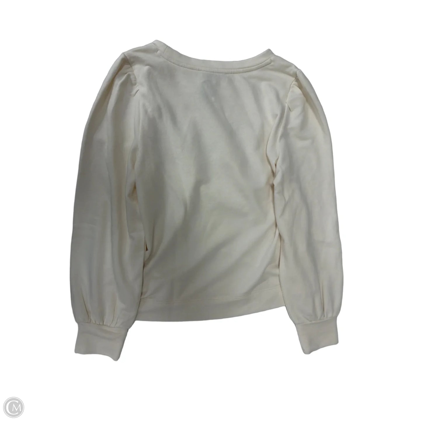 Top Long Sleeve By Loft In Cream, Size: Mp