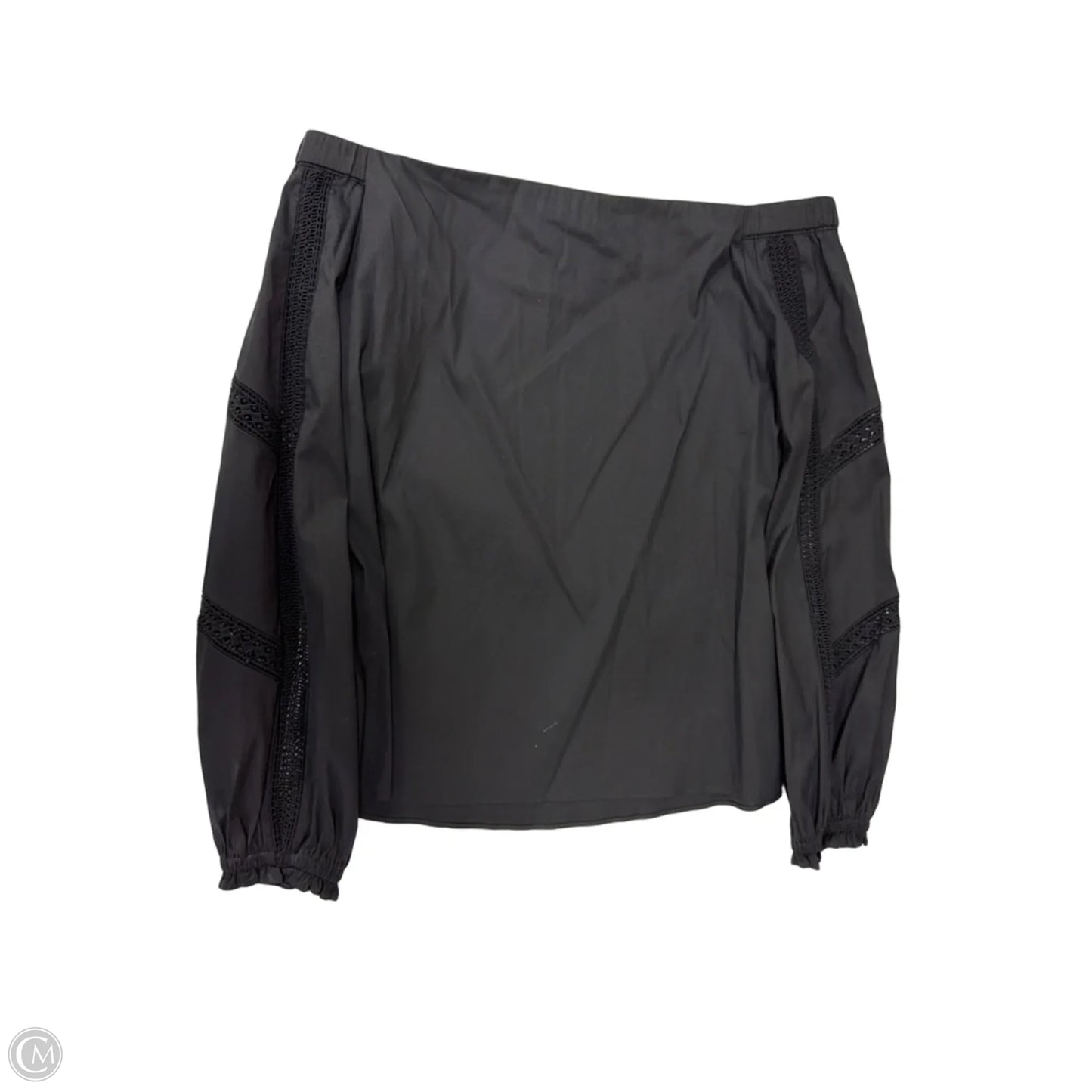 Top Long Sleeve By White House Black Market In Black, Size: S