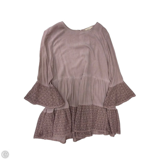 Top Long Sleeve By Clothes Mentor In Pink, Size: S