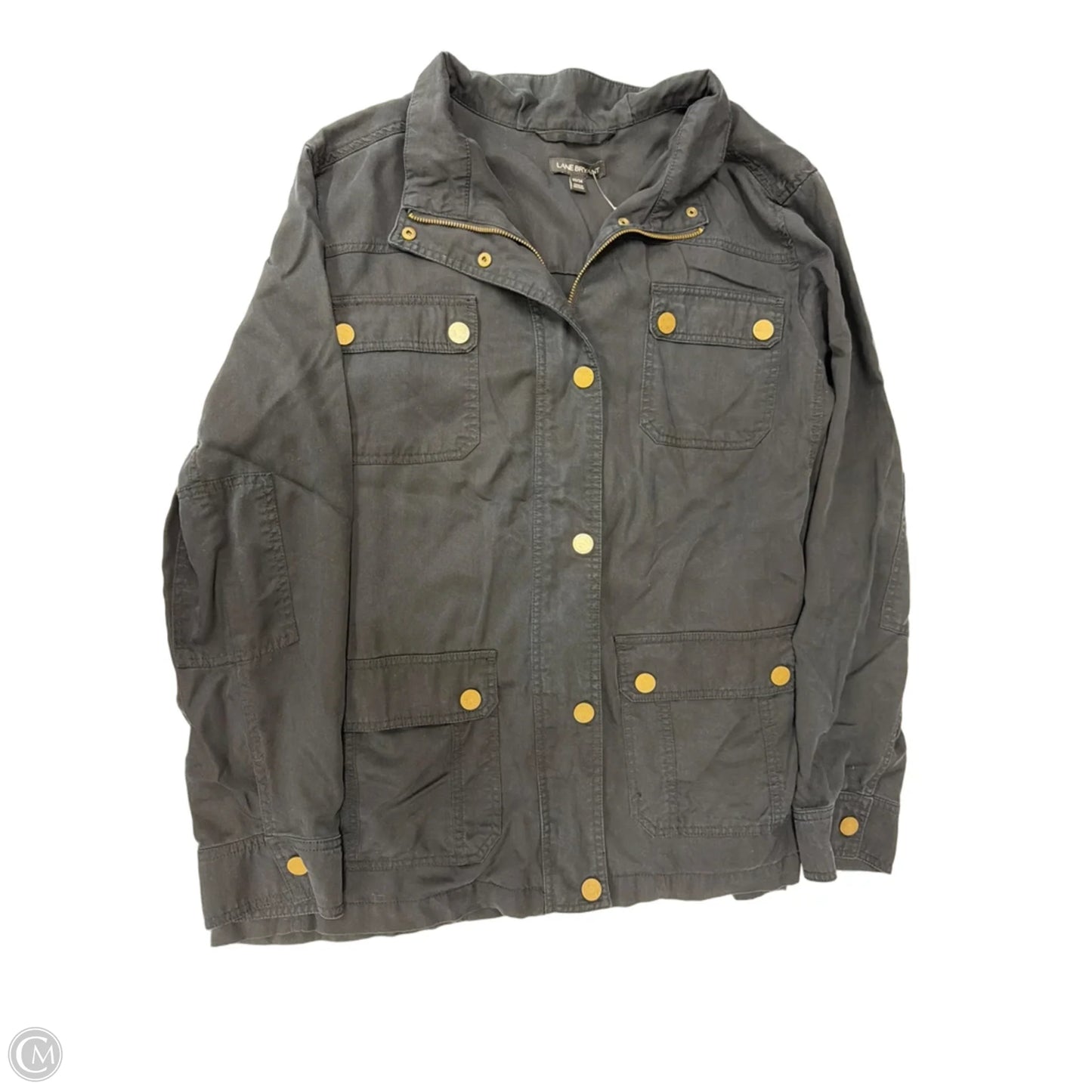 Jacket Utility By Lane Bryant In Black, Size: 2x