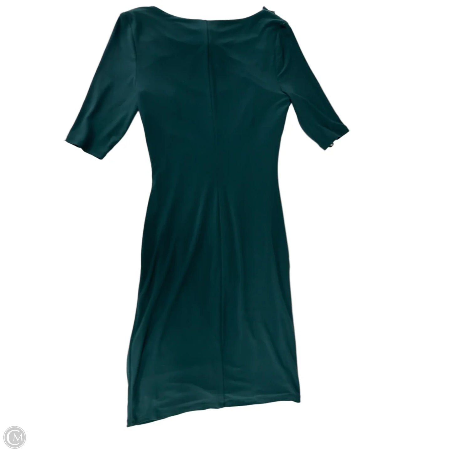 Dress Casual Midi By Lauren By Ralph Lauren In Green, Size: S