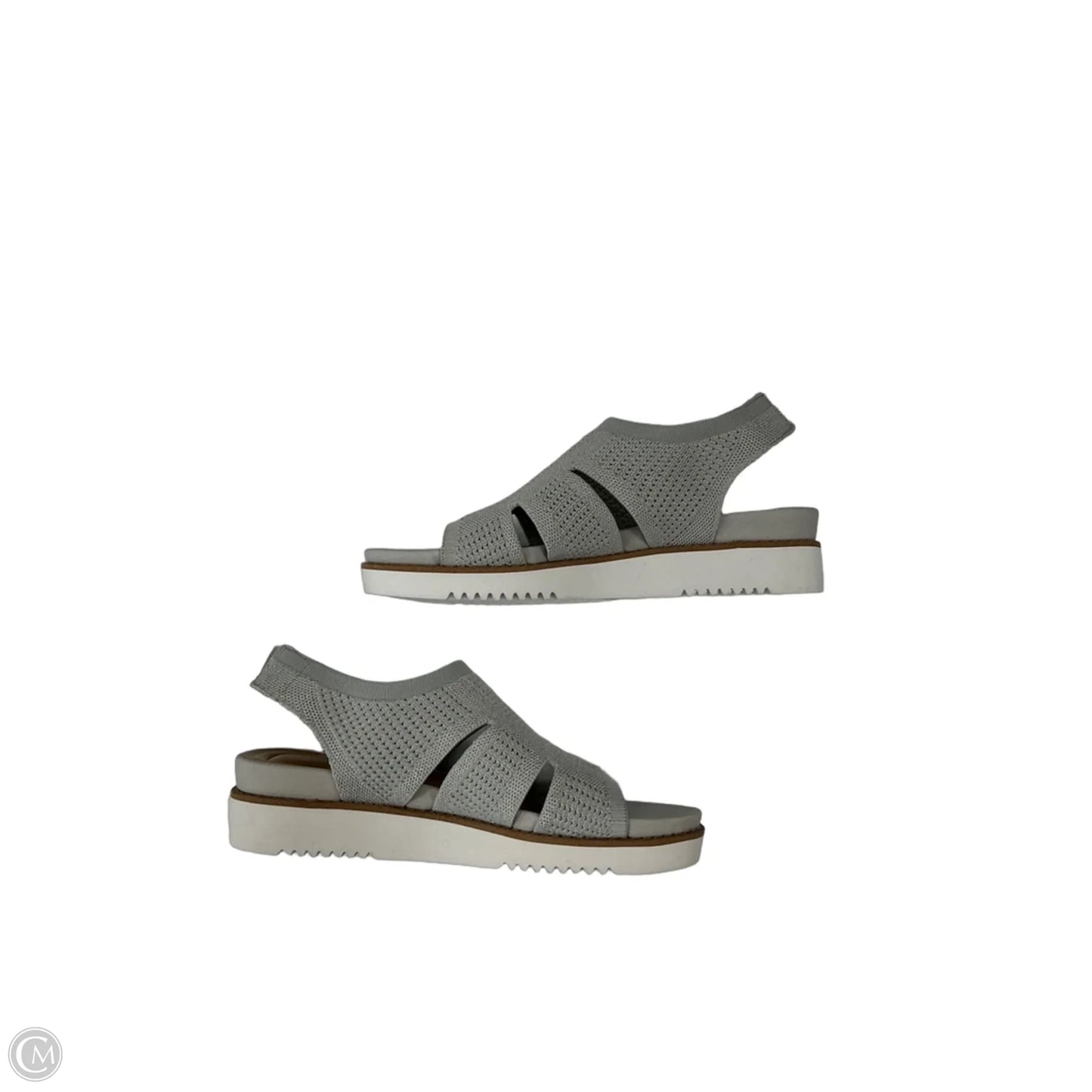 Sandals Flats By Easy Spirit In Grey, Size: 7.5