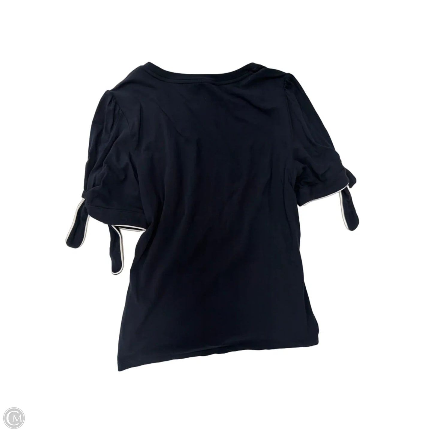 Top Short Sleeve By Tommy Hilfiger In Navy, Size: S