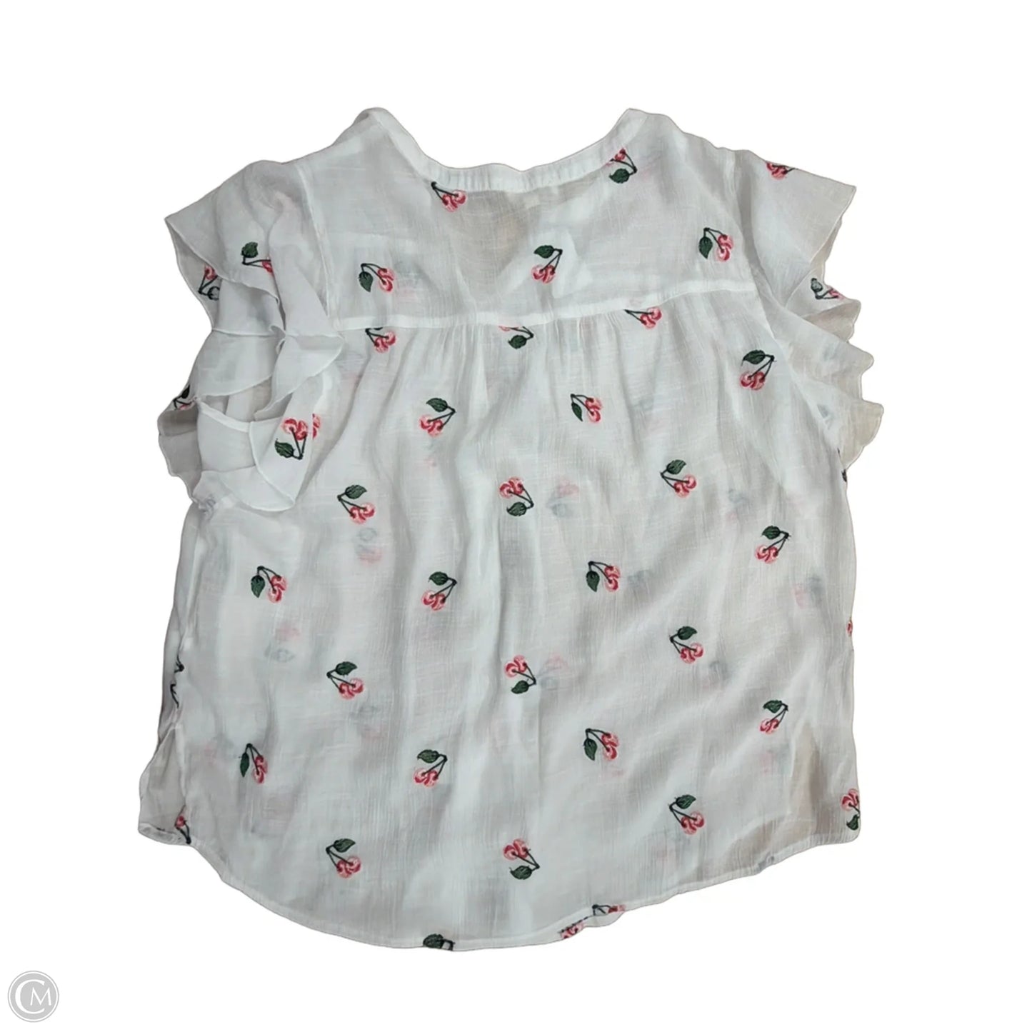 Top Sleeveless By Clothes Mentor In White, Size: 3x