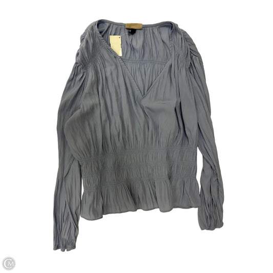 Top Long Sleeve By Universal Thread In Blue, Size: 1x