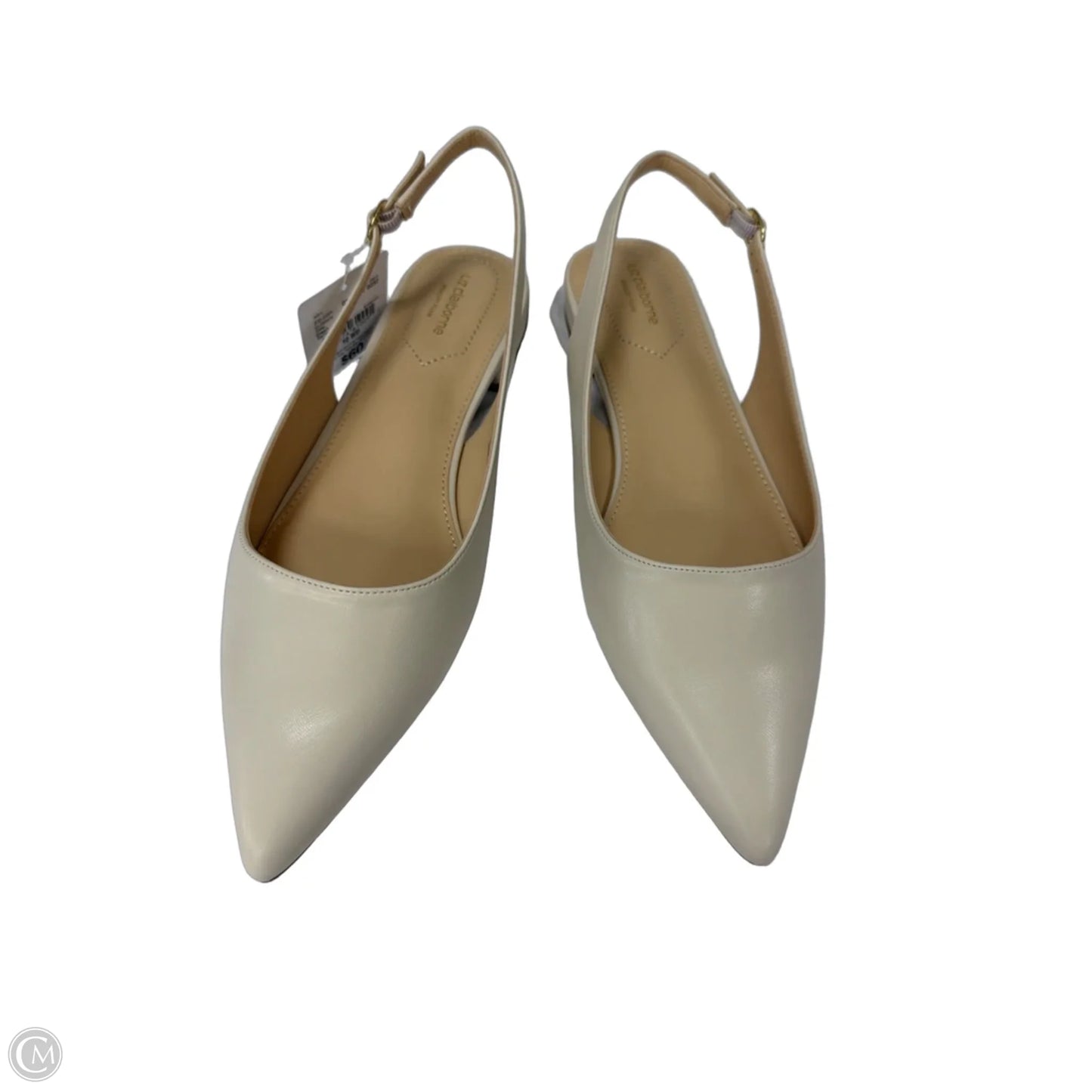 Shoes Flats By Liz Claiborne In Cream, Size: 10