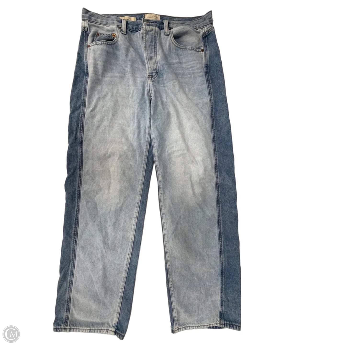 Jeans Straight By Universal Thread In Blue Denim, Size: 10