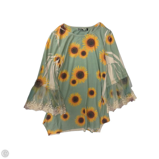 Top Long Sleeve By Clothes Mentor In Multi-colored, Size: M