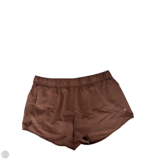 Athletic Shorts By Old Navy In Brown, Size: L