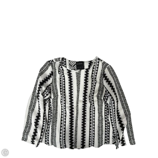 Blazer By Bloomchic In Black & White, Size: L