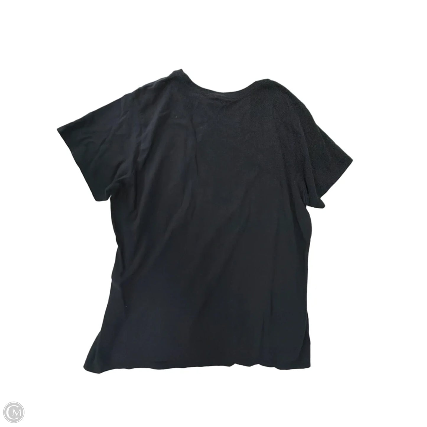 Top Short Sleeve By Port & Company In Black, Size: 1x