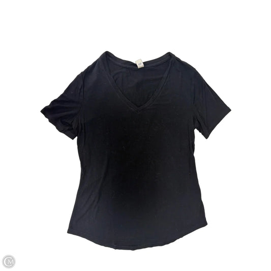 Top Short Sleeve Basic By Old Navy In Black, Size: S