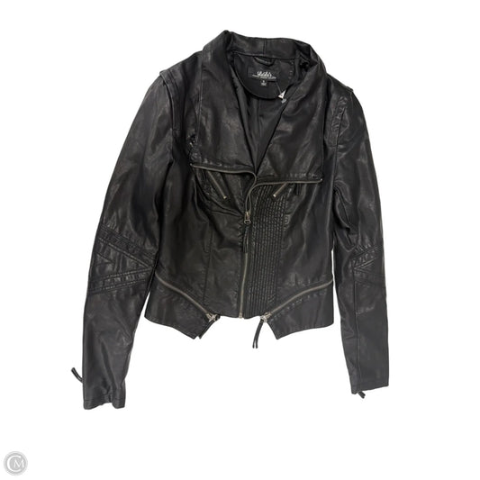 Jacket Moto By Lulus In Black, Size: S