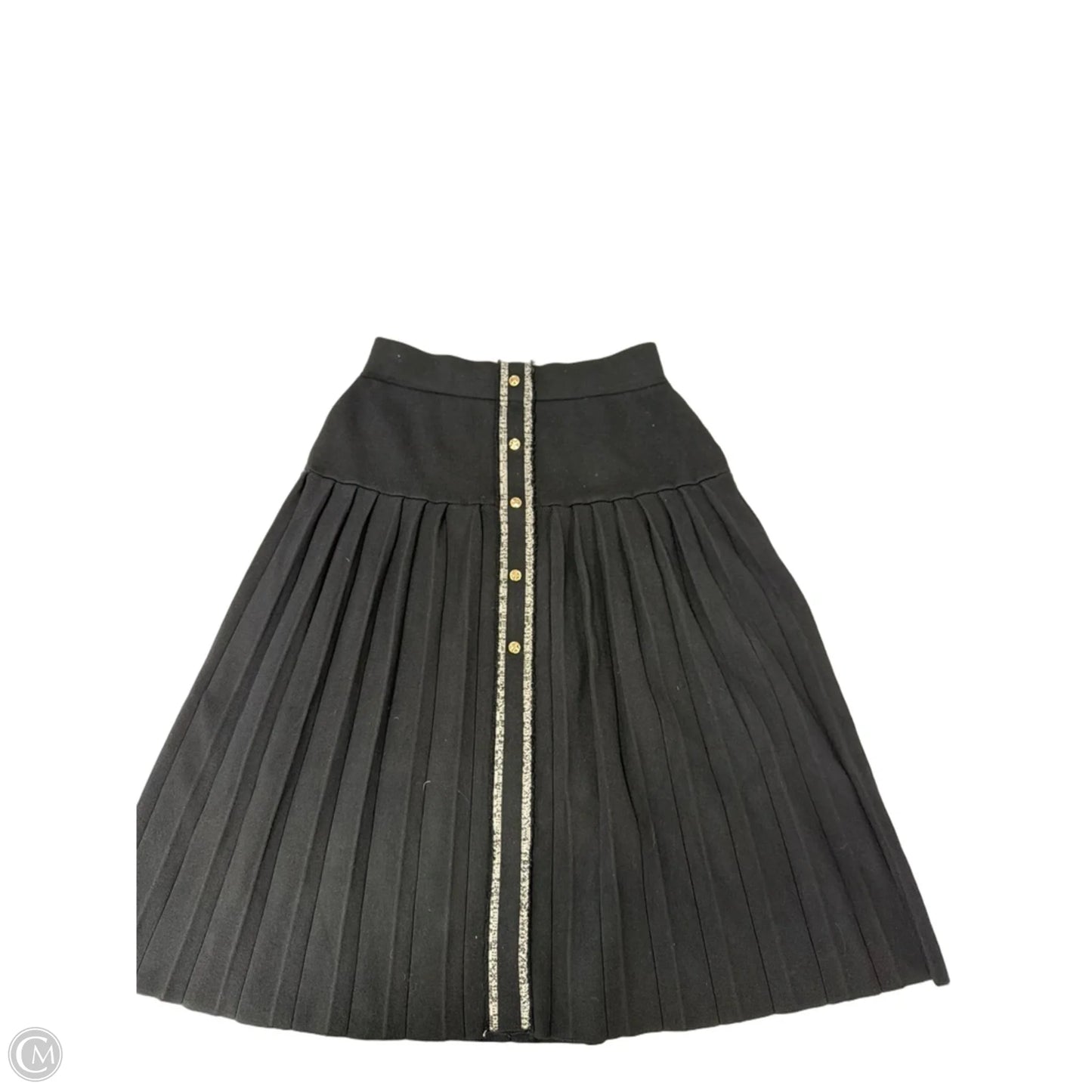 Skirt Midi By Clothes Mentor In Black, Size: S