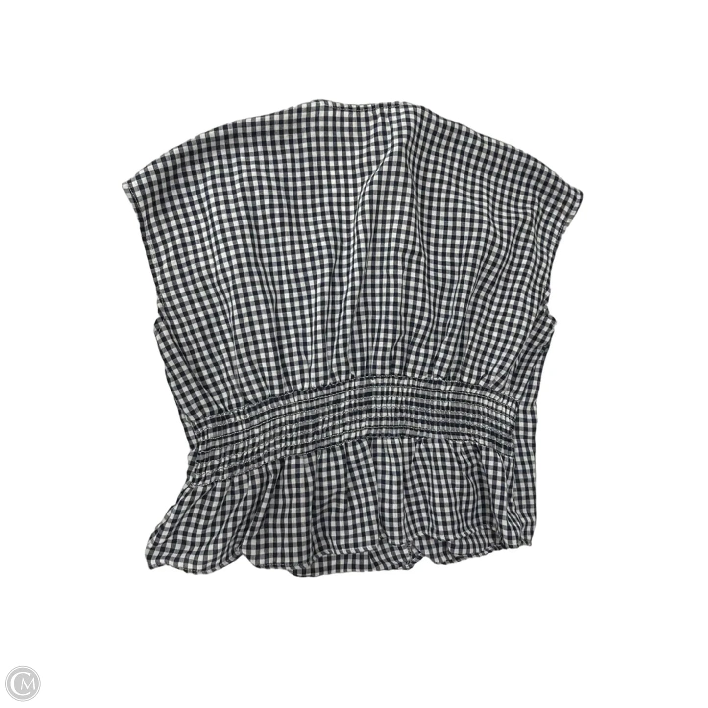 Top Sleeveless By Max Studio In Checkered Pattern, Size: 2x