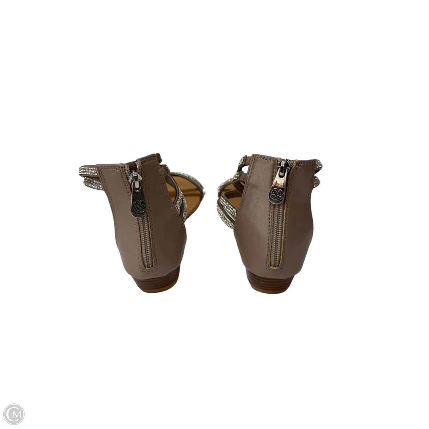 Sandals Flats By Daisy Fuentes In Taupe, Size: 9