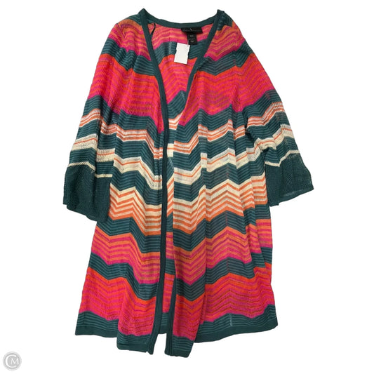 Cardigan By Lane Bryant In Multi-colored, Size: 1x