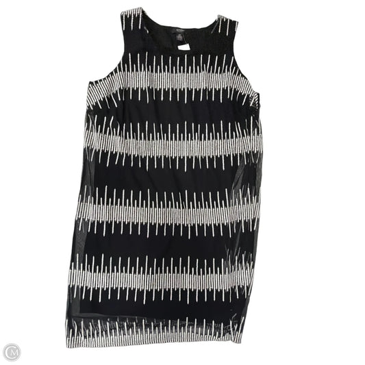 Dress Casual Midi By Alfani In Black & White, Size: 1x