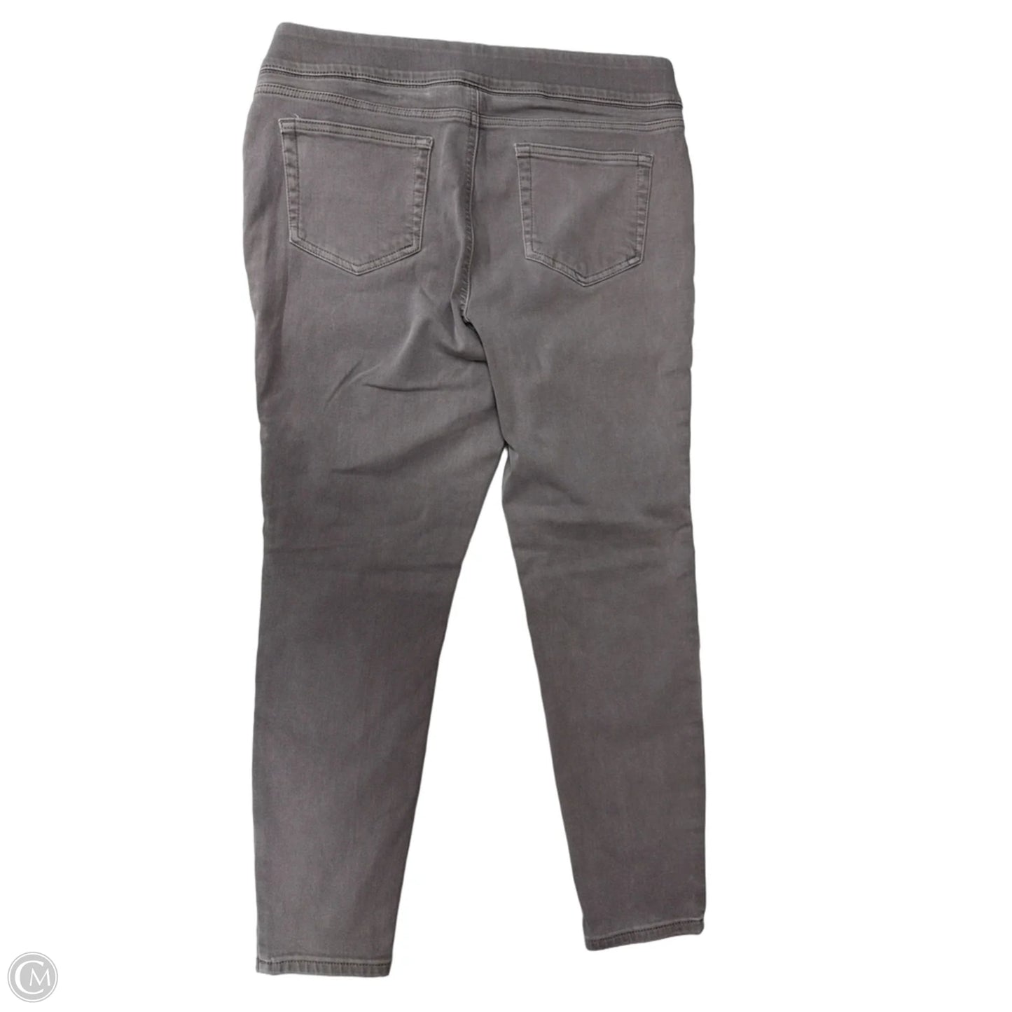 Jeans Jeggings By D Jeans In Grey Denim, Size: 14
