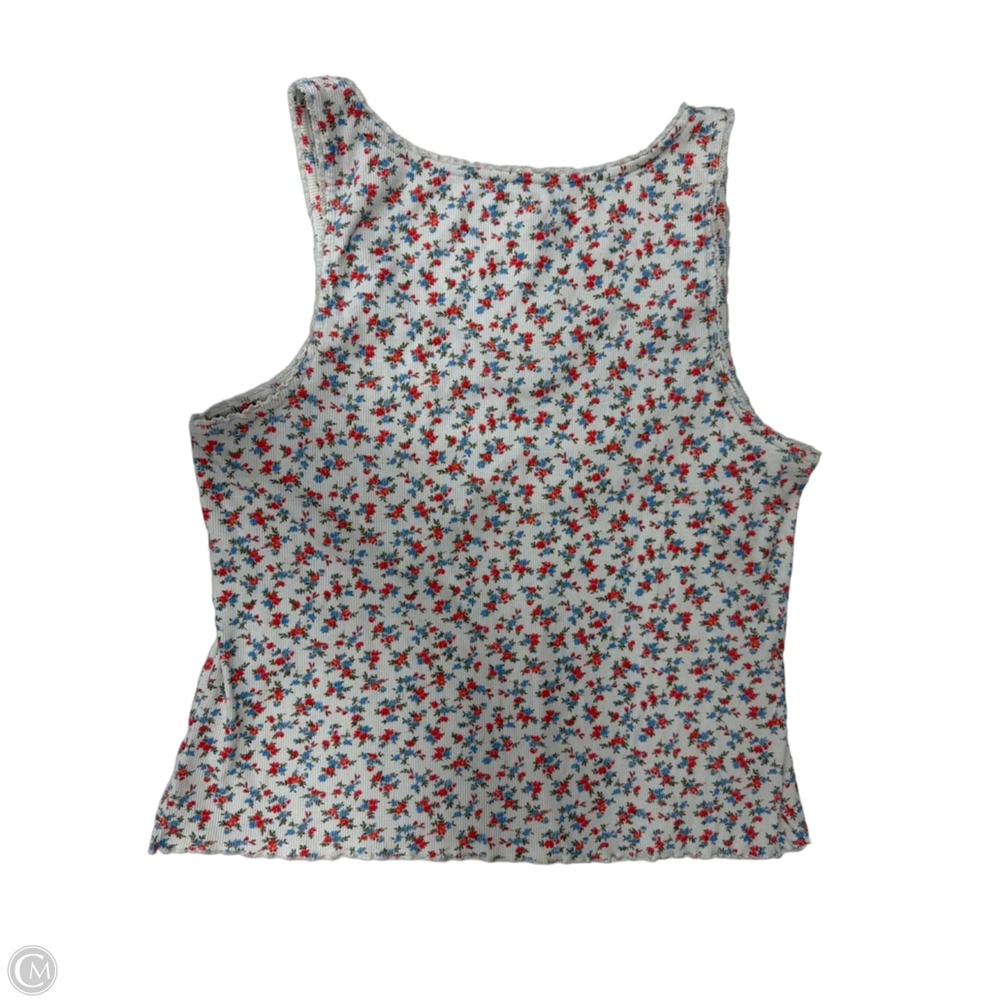 Tank Top By Old Navy In Floral Print, Size: 1x