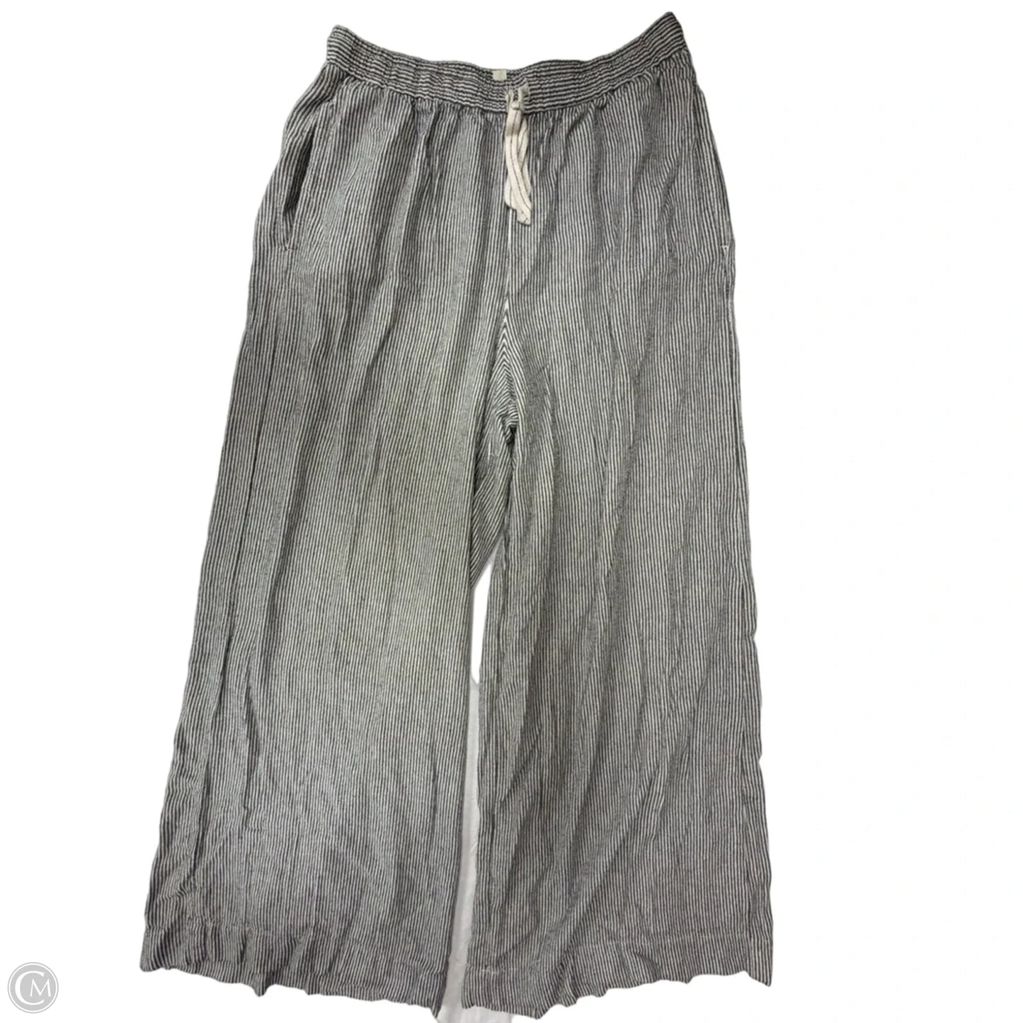 Pants Wide Leg By Max Studio In Striped Pattern, Size: 12