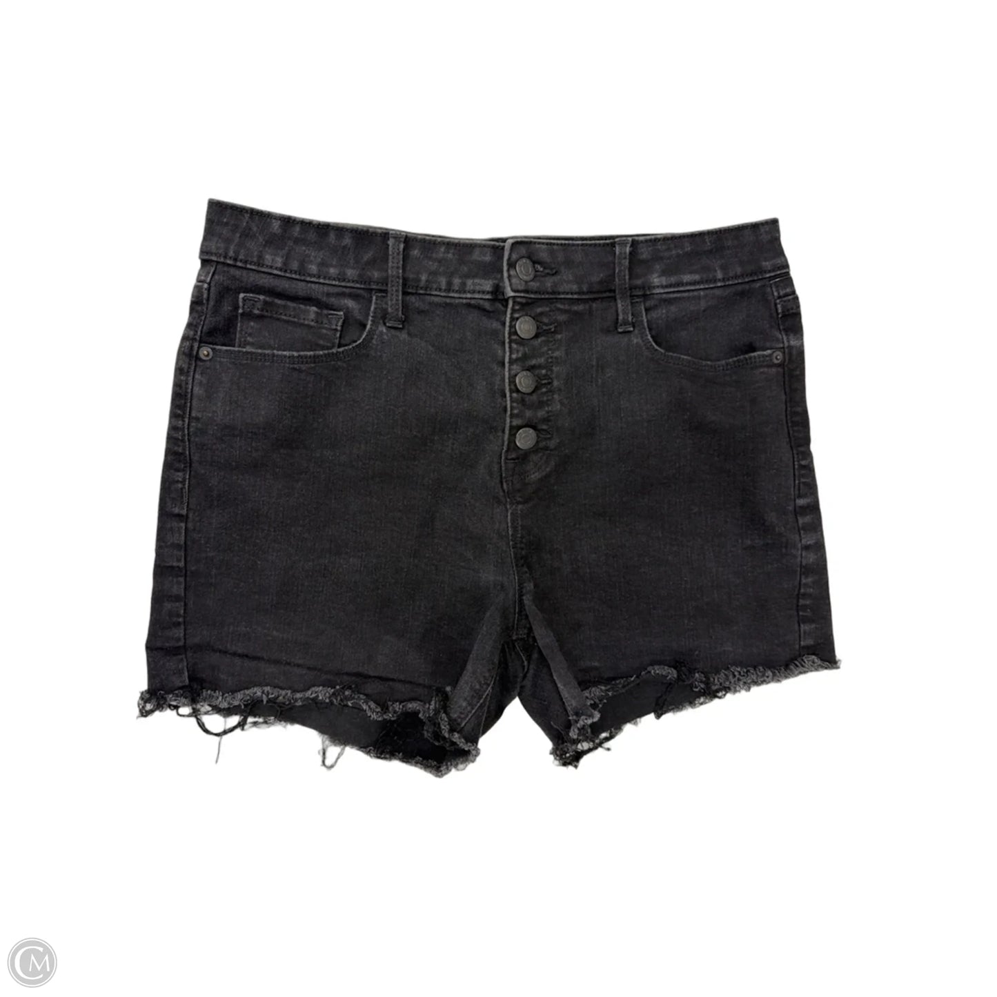 Shorts By Old Navy In Black Denim, Size: 14