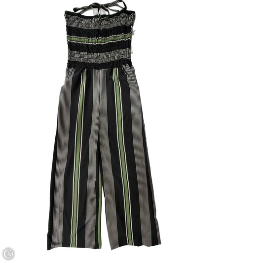 Jumpsuit By Clothes Mentor In Striped Pattern, Size: L