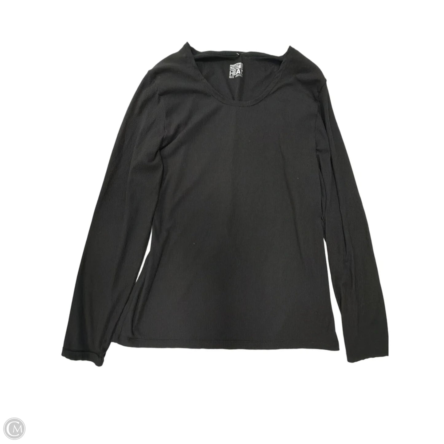 Top Long Sleeve Basic By 32 Degrees In Black, Size: Xl