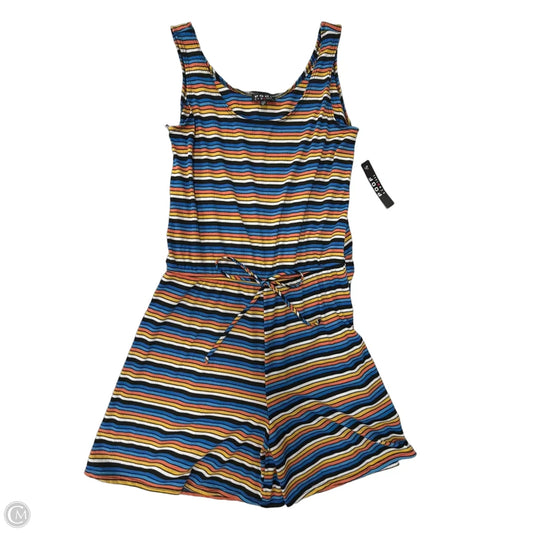 Romper By Poof In Striped Pattern, Size: Xl