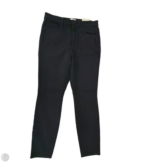 Jeans Skinny By Universal Thread In Black Denim, Size: 10